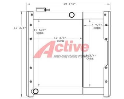 Vermeer S725TX Cooling Assembly