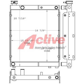 Volvo DD25B Cooling Assembly for a Volvo Ce DD25B