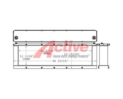 AGCO Engine Oil Cooler for a Agco R72 Combine