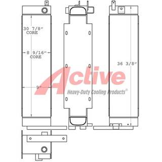 AGCO RoGator Engine Oil Cooler