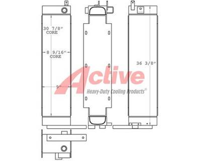 AGCO RoGator Engine Oil Cooler