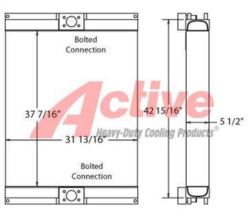 AL-JON Engine Oil Cooler for a Aljon
