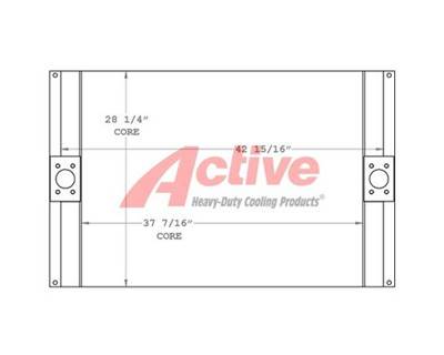 AL-JON Engine Oil Cooler for a Aljon 625 Tier 3 Compactor