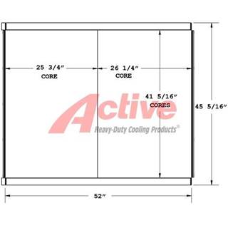 American Crane 11320 Engine Oil Cooler