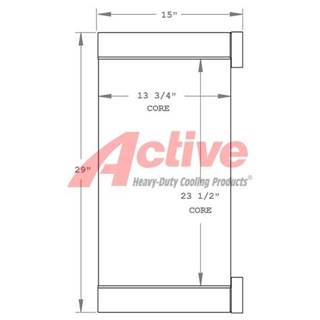 Atlas Copco Engine Oil Cooler