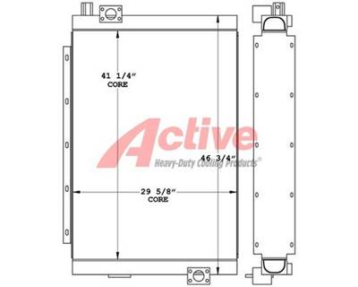 Atlas Copco CM780D Engine Oil Cooler