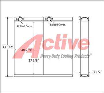 Atlas Copco GA250 Engine Oil Cooler