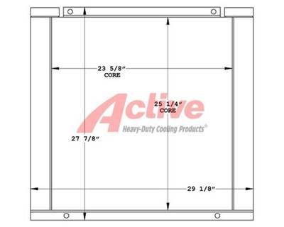 Atlas Copco GA45 Engine Oil Cooler