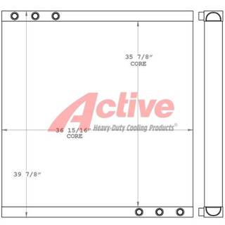 BOMAG 454R Engine Oil Cooler