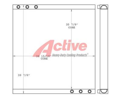 BOMAG 454R Engine Oil Cooler