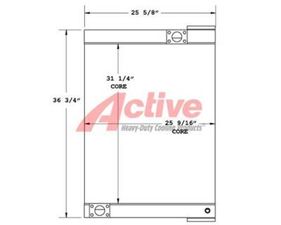 Barko 695 MH Engine Oil Cooler
