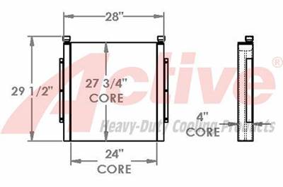 Barko 775 Engine Oil Cooler