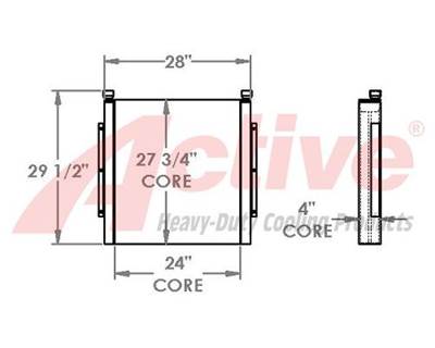 Barko 775 Engine Oil Cooler