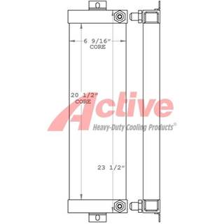 Bobcat 642 Engine Oil Cooler