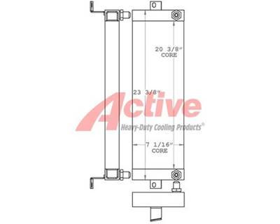 Bobcat 643 Engine Oil Cooler
