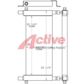 Bobcat 750 Engine Oil Cooler for a Bobcat 750 series