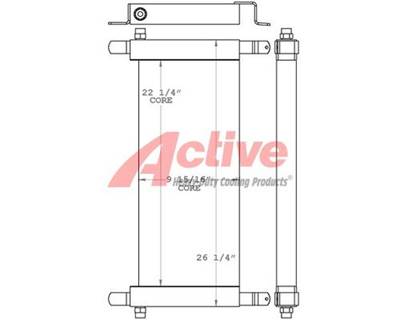 Bobcat 750 Engine Oil Cooler for a Bobcat 750 series