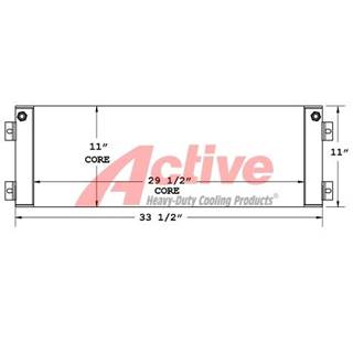 Bobcat 843 Engine Oil Cooler