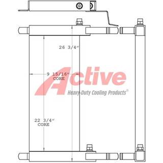 Bobcat S150 Engine Oil Cooler for a Bobcat S150 Skidsteer