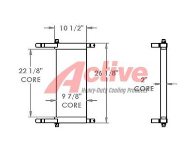 Bobcat S175 Engine Oil Cooler