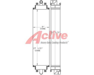 Case 1150E Engine Oil Cooler