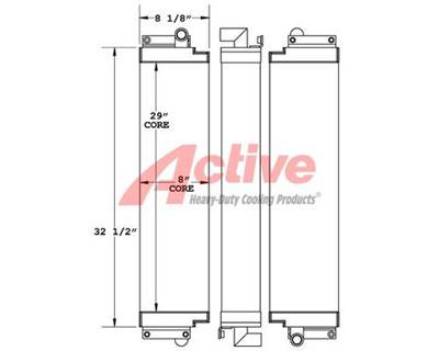 Case 1155E Engine Oil Cooler