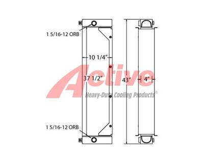 Case 1550 Engine Oil Cooler
