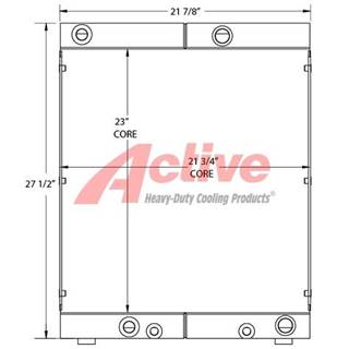 Case 21E Engine Oil Cooler