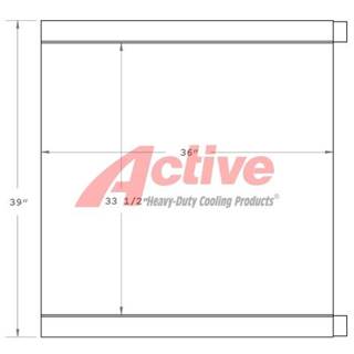 Case Engine Oil Cooler