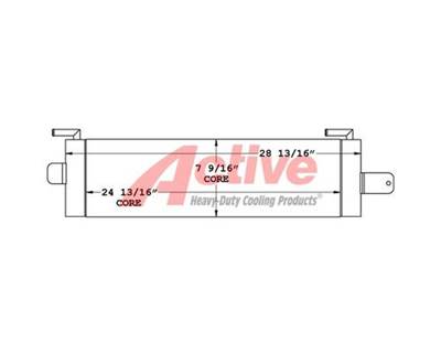 Case 621E Engine Oil Cooler