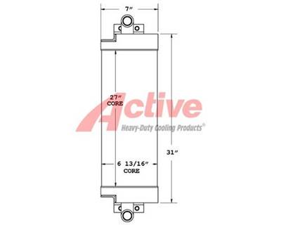 Case 850K Series 2 Engine Oil Cooler