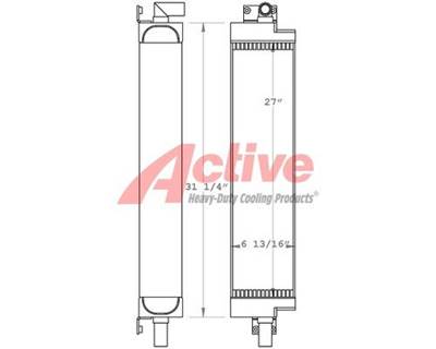 Case 855D Engine Oil Cooler