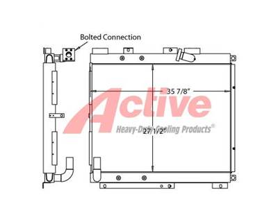 Case EX135UR Engine Oil Cooler