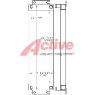 Caterpillar 120G Engine Oil Cooler