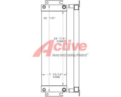 Caterpillar 120G Engine Oil Cooler