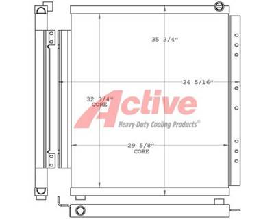 Caterpillar 235 Engine Oil Cooler for a Caterpillar 235 Excavator