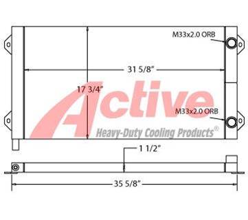 Caterpillar Engine Oil Cooler