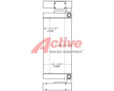 Caterpillar 3126B Engine Oil Cooler