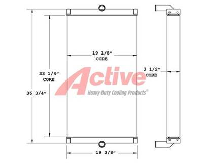 Caterpillar 320 Engine Oil Cooler