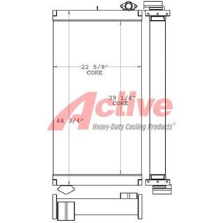Caterpillar 328D LCR Engine Oil Cooler for a Caterpillar 328D
