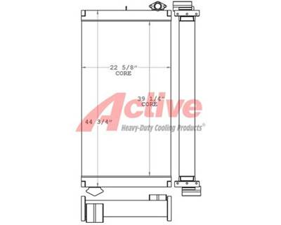 Caterpillar 328D LCR Engine Oil Cooler for a Caterpillar 328D