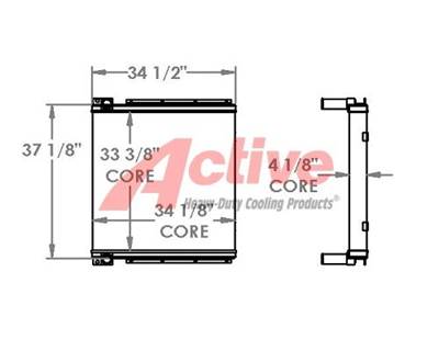 Caterpillar 330 Engine Oil Cooler