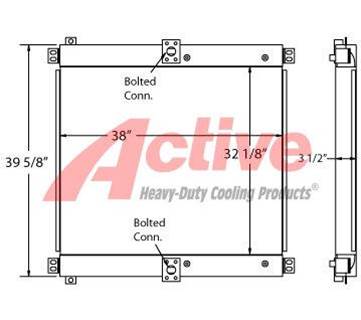 Caterpillar 330L Engine Oil Cooler