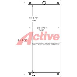 Caterpillar 336E Engine Oil Cooler