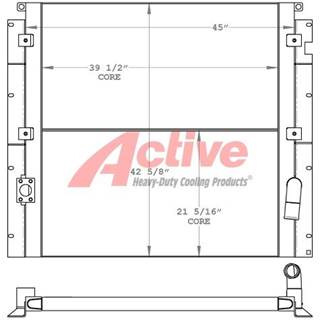 Caterpillar 345B Engine Oil Cooler