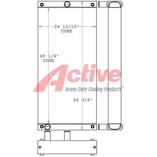 Caterpillar 349 EL Engine Oil Cooler