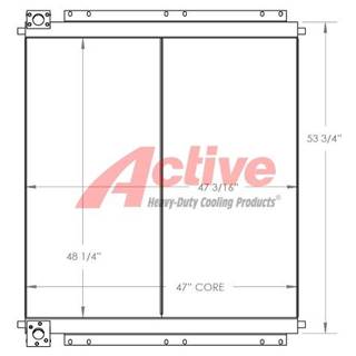 Caterpillar 385B Engine Oil Cooler