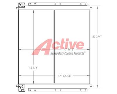 Caterpillar 385B Engine Oil Cooler