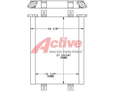 Caterpillar Engine Oil Cooler for a Caterpillar KX057-4