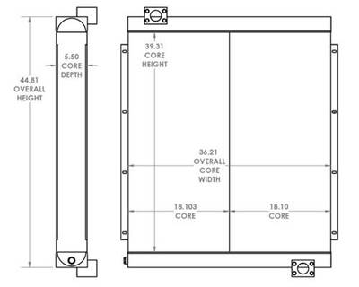 Caterpillar Engine Oil Cooler